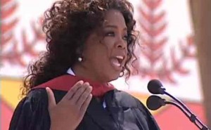 Oprah gives the 2008 commencement speech & Stanford University